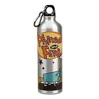 Disney Phineas and Ferb Aluminum Water Bottle