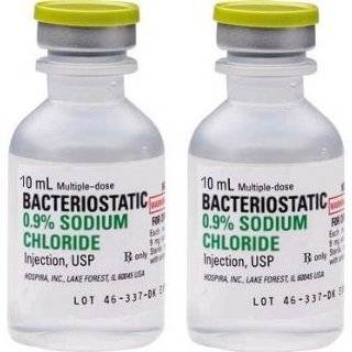   Sodium Chloride Water for Injection   2 Pack by Hospira