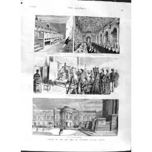  1881 UNIVERSITY COLLEGE LONDON LIBRARY SCHOOL STUDENTS 
