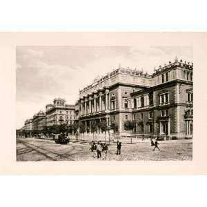  1902 Photogravure Stock Exchange Building Vienna Austria 
