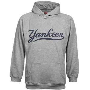   York Yankees Preschool Ash Classic Hoody Sweatshirt