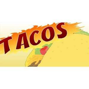  3x6 Vinyl Banner   Tacos 