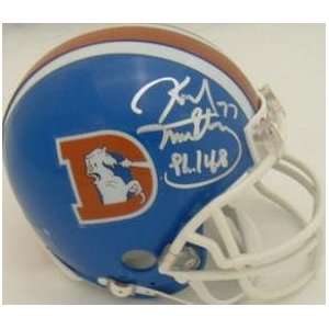   Mecklenburg (Denver Broncos) Football Mini Helmet