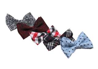   Monster Mens Tuxedo Mixed Designs Neck Bowtie Bow Tie 5pc Mixed Lot #8