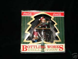 WONDERFUL COCA COLA BOTTLING WORKS COLLECTION CHRISTMAS ORNAMENT