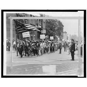   Barbers in Brooklyn marching to protest execution,1927