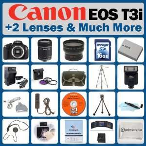  Canon EOS T3i 18 MP CMOS Digital SLR Camera with Canon EF S 18 