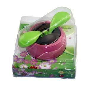  Powered Pink Cute Flip Flap Swing Solar Flower Toys 