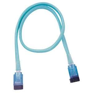   30PK COOLMAX 18IN SATA HARD DRIVE CABLE TRANSLUCENT BLUE Electronics