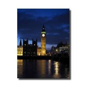 Houses Of Parliament Big Ben London England Giclee Print  