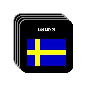  Sweden   BRUNN Set of 4 Mini Mousepad Coasters 