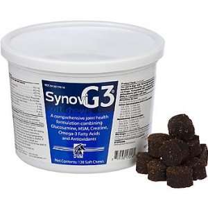  Synovi G3 Dog Joint Supplement, Pack of 120 soft chews 