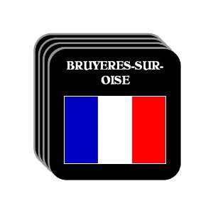  France   BRUYERES SUR OISE Set of 4 Mini Mousepad 