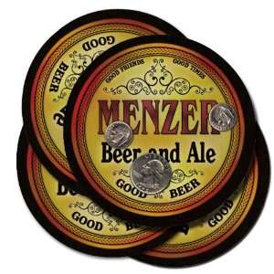  Menzer Beer and Ale Coaster Set