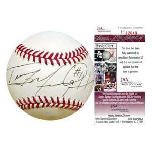  Tony Meola Autographed Baseball