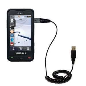  Coiled USB Cable for the Samsung Eternity II with Power 