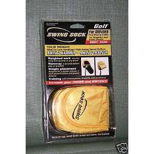  Yellow Golf Right Hand Tour Weight Swing Sock Sports 