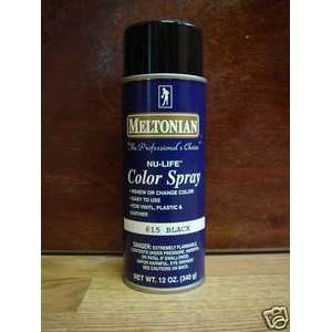  Meltonian Pro Leather Shoe Boot Dye Spray 12 OZ   BLACK 