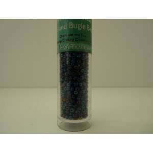  Premium Glass Seed and Bugle Beads in Assorted Blues 
