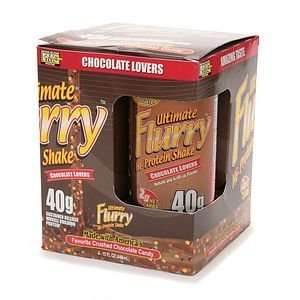  Ultimate Flurry Hi  Protein Shake 40g, Chocolate Lovers, 4 