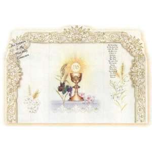 100 First Communion Invitations in English (Made in Italy), 5.5 x 3.5 