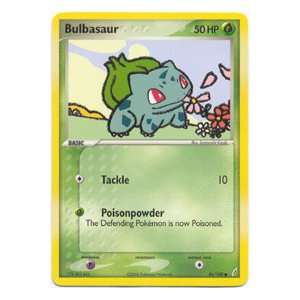   Pokemon Ex Crystal Guardians Bulbasaur 45/100 Toys & Games