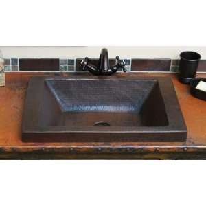   Copper Vessel Sink SRCP SC SVN 20. 20 x 13 x 4