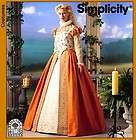 Medieval Queen Gown Surcote Rhen Fair Dress Simplicity Pattern 8725 