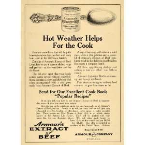   Company Extract of Beef Meat Spoon   Original Print Ad