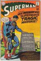Superman Comic Book #215, DC Comics 1969 VERY GOOD+  