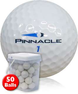 50 Mint Pinnacle Used Golf Balls Super Close Out sale  
