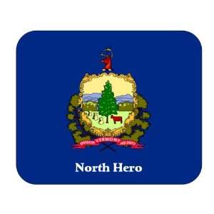    US State Flag   North Hero, Vermont (VT) Mouse Pad 