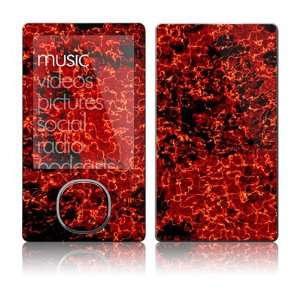 Magma Design Skin Decal Protective Sticker for Zune 80GB 