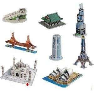  3d Puzzle Mini Architecture Series 2 Toys & Games