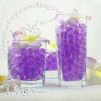 30g Purple Crystal Jello Wedding Party Shower Decor Gel  