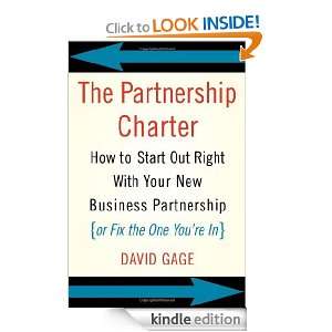 The Partnership Charter How To Start Out Right With Your New Business 