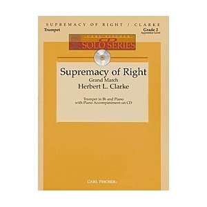  Supremacy of Right (Grand March) Musical Instruments