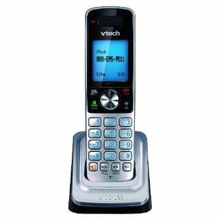 VTech DS6301 DECT 6.0 Cordless Phone Accessory Handset, Black/Silver 