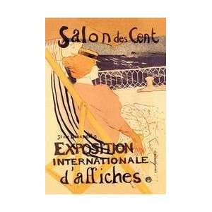  Salon des Cent Exposition Internationale dAffiches 12x18 
