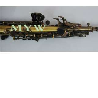 Advanced antique bronzy Soprano Saxophone Bb perfect  