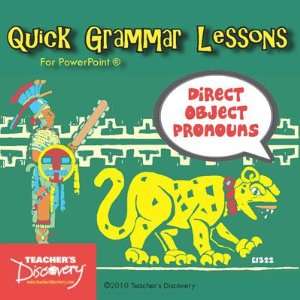  Direct Object Pronouns PowerPoint Spanish CD Office 