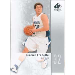  2011 / 2012 Jimmer Fredette Upper Deck SP Authentic Mint 