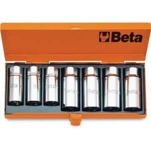 Beta 1434/C7 Set of 7 Extractors with 1/2 Square Drives, Chrome Plated 