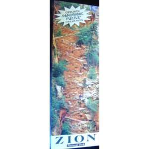  Zion National Park 750 Piece Panoramic Puzzle Toys 