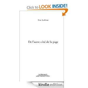 De lautre côté de la page (French Edition) Eric Lefèvre  