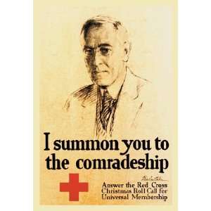  I Summon You to the Comradeship 12x18 Giclee on canvas 