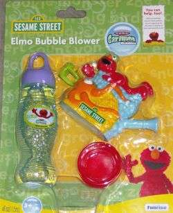 New Sesame Street Elmo Bubbles Blower Bubble  