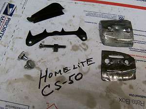 Homelite CS 50 Bucking Spike,Bar Adjuster,Bar plates,+  