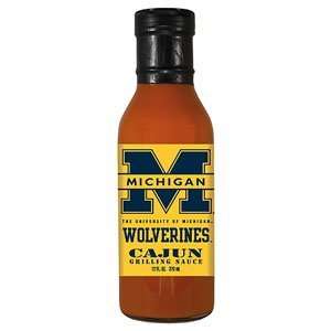   Wolverines NCAA Cajun Grilling Sauce   12oz