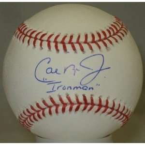  Cal Ripken Jr. Autographed Baseball   Ironman 